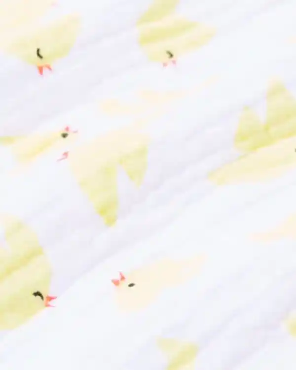 Bild 2 von Strandponcho für Kinder 60x60 cm Musselin Vogel