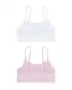 Bild 4 von 2er-Pack Kinder-Tops, nahtlos, gerippt helllila