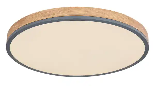 Bild 1 von LED-Deckenleuchte Doro max. 40 Watt Deckenlampe, Opal, Graphitfarben