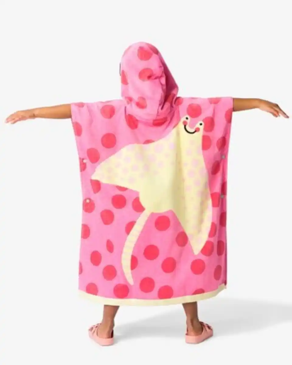 Bild 2 von Kinderponcho 6–12 Jahre, Baumwolle, Rochen
