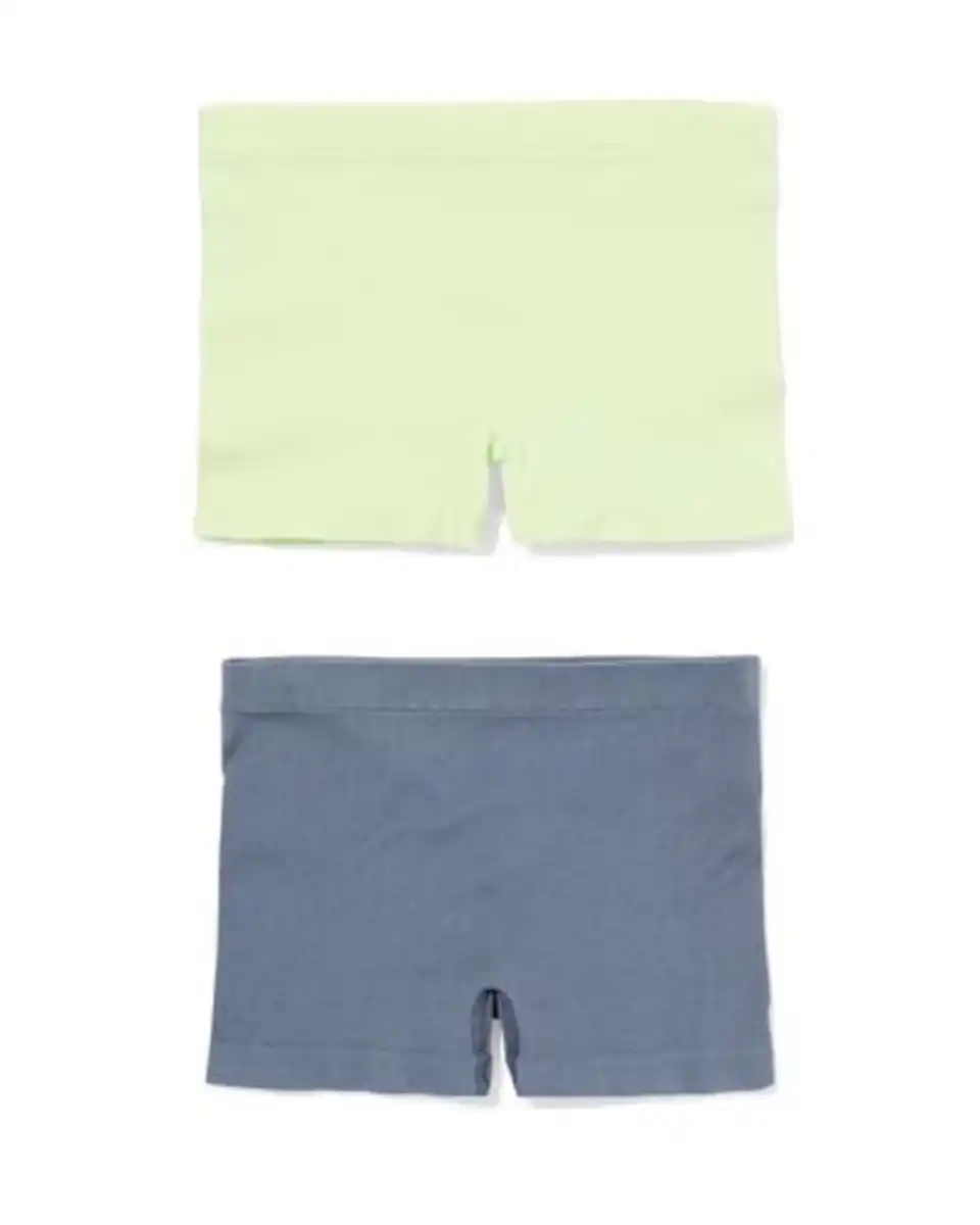 Bild 4 von Kinder-Boxershorts nahtlos gerippt - 2 Stück limettengrün