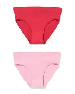 Kinderslips nahtlos – 2 Stück rosa