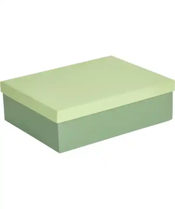Bild 1 von Rechteckige Geschenkbox, grün