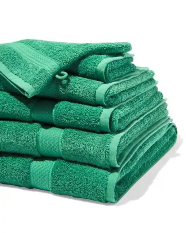 Bild 3 von Waschhandschuh 16x21cm schwere Qualität, Mittelgrün