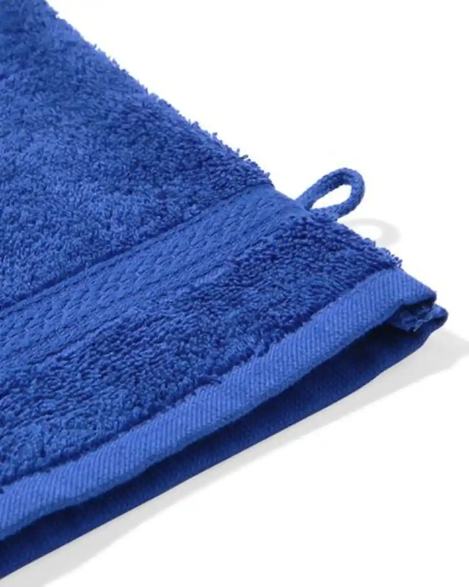 Bild 2 von Waschhandschuh 16x21cm schwere Qualität, Kobaltblau
