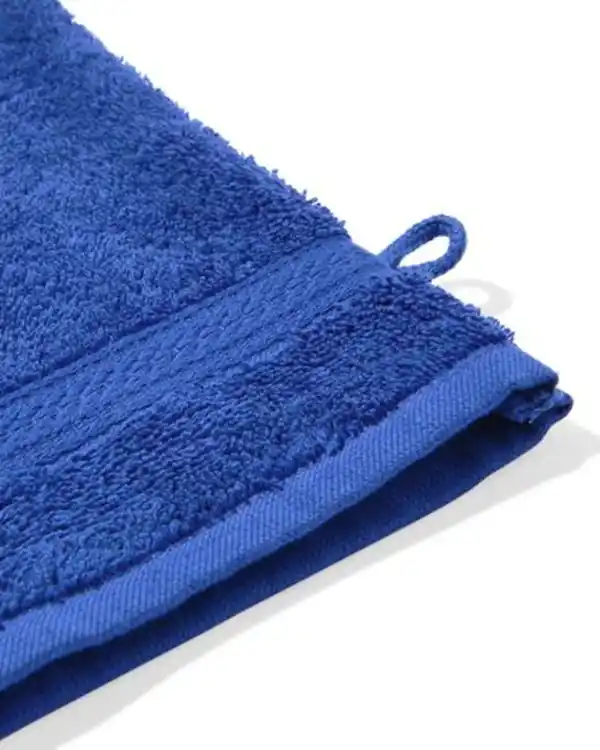 Bild 2 von Waschhandschuh 16x21cm schwere Qualität, Kobaltblau