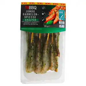 GOURMET Riesengarnelen-Spieße mariniert, Kräuter
