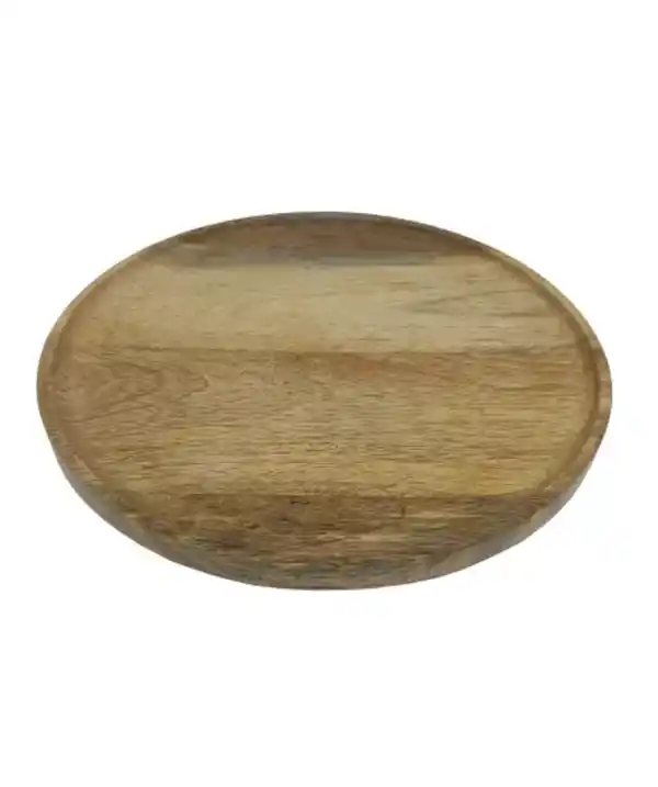 Bild 1 von Rundes Dekotablett, naturfarben