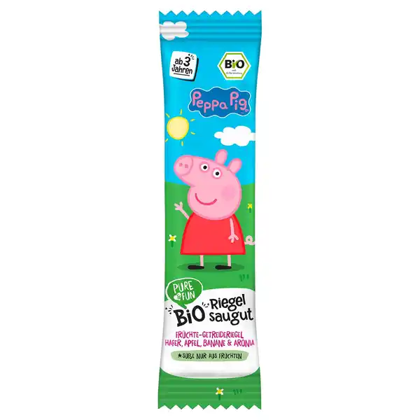 Bild 1 von PURE & FUN Bio Riegel saugut Peppa 25 g