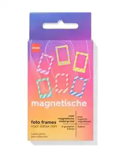 Magnetische Fotorahmen, Streifen, 6 Stück