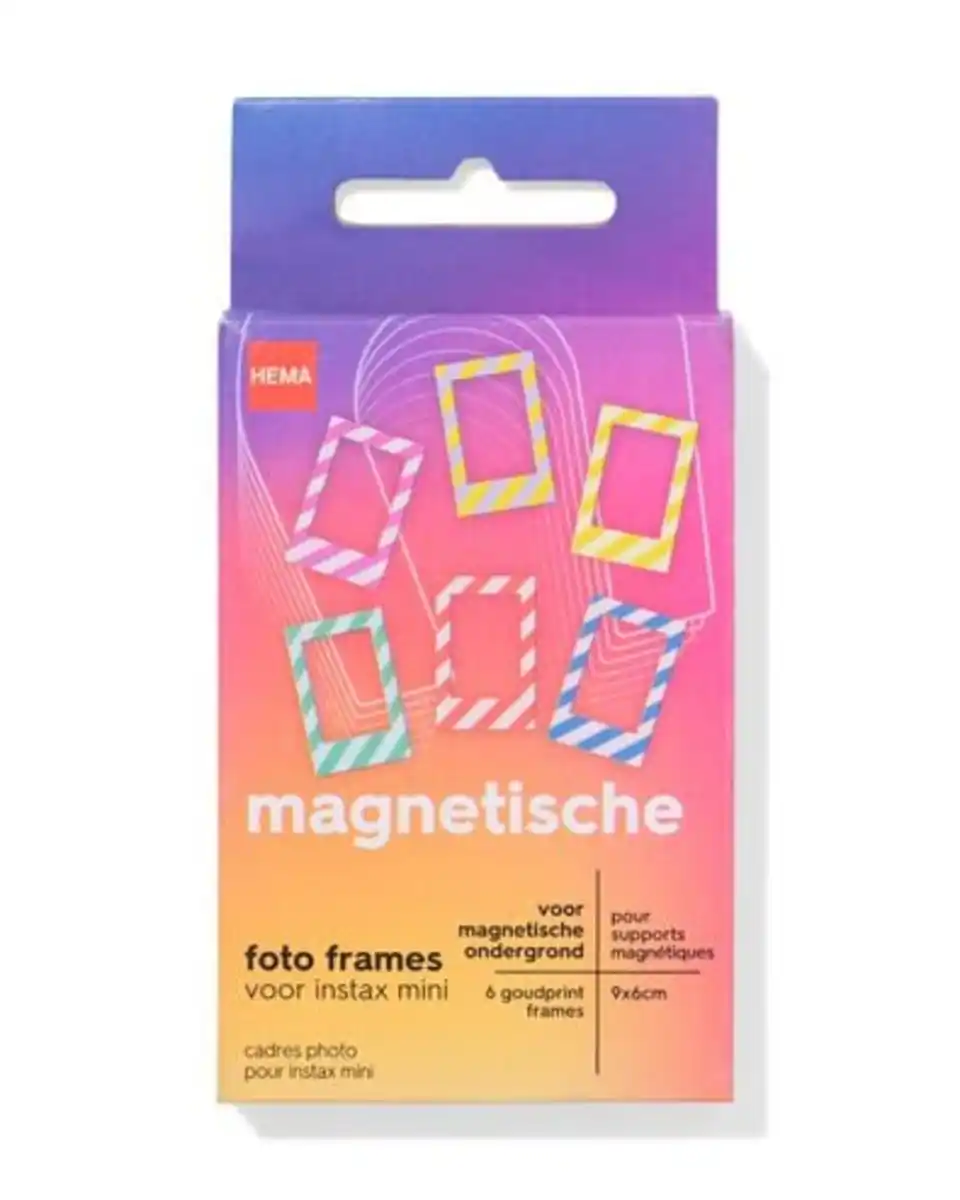 Bild 1 von Magnetische Fotorahmen, Streifen, 6 Stück
