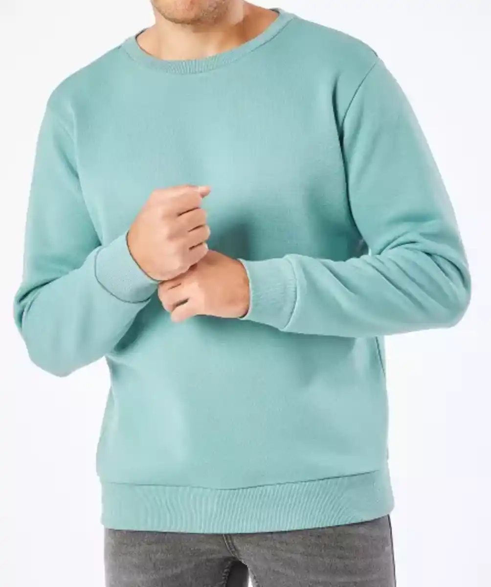 Bild 1 von Petrolfarbenes Sweatshirt, petrol