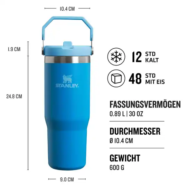 Bild 4 von THE ICEFLOW FLIP STRAW TUMBLER - Trinkflasche