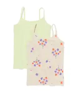 Blumenshirts für Kinder – 2 Stück bunt
