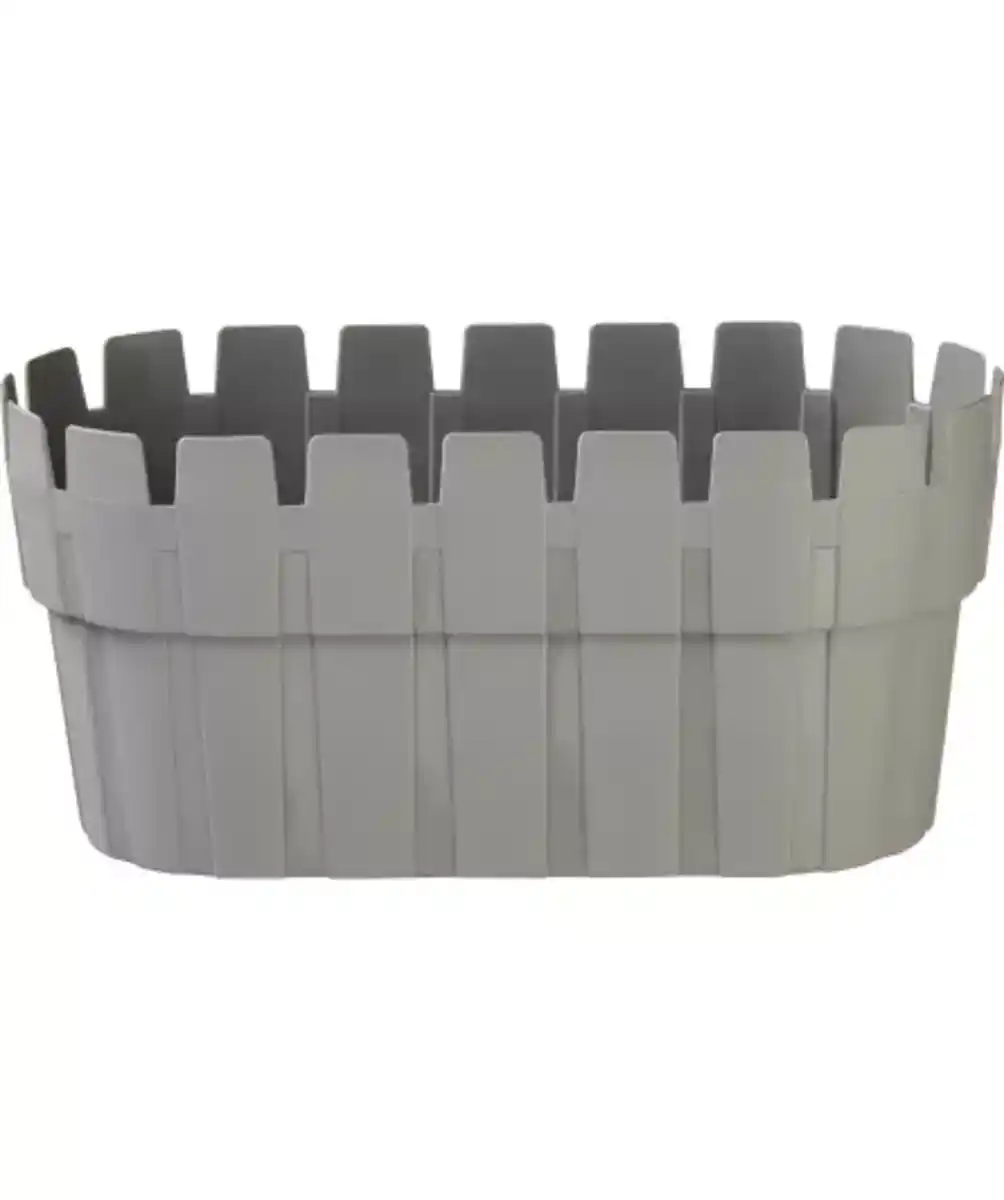 Bild 1 von Pflanzkasten Zaun, hellgrau