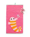 Bild 1 von Strandtuch für Kinder 80x140cm Velours Seepferdchen