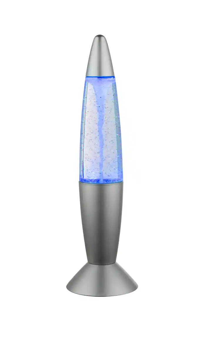 Bild 1 von Tischleuchte Magma in Silberfarben, Klar