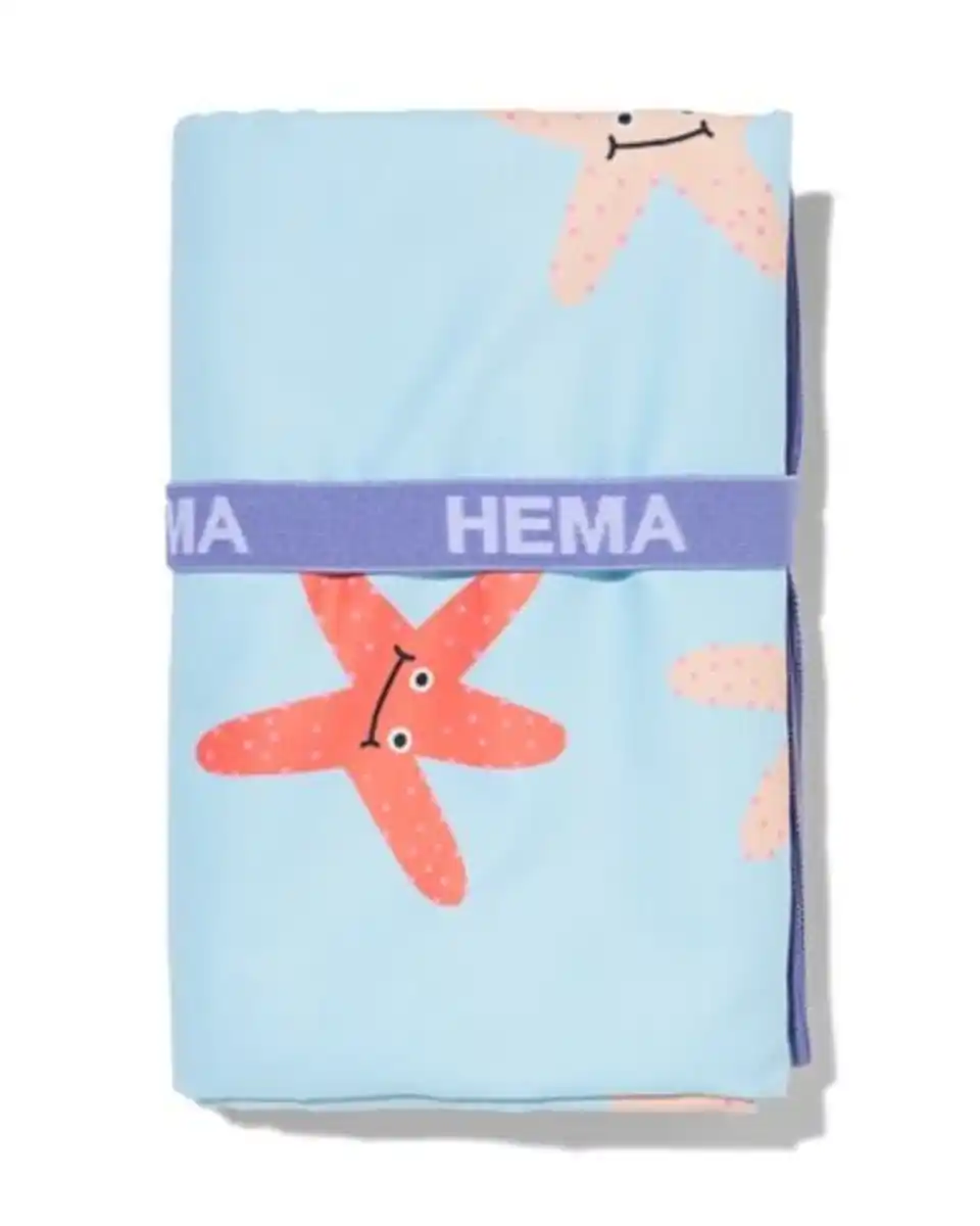 Bild 2 von Mikrofaser-Handtuch 110x175cm Seestern