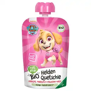 PURE & FUN Bio Helden Quetschie Paw Patrol Skye 100 g