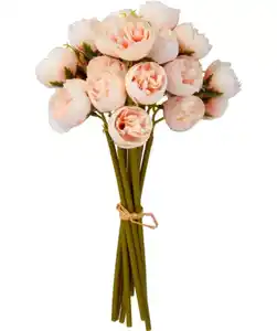 Kunstblumen Frühling, apricot