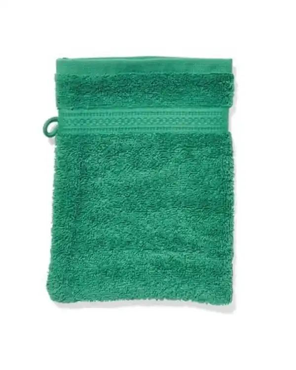 Bild 1 von Waschhandschuh 16x21cm schwere Qualität, Mittelgrün