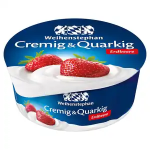 WEIHENSTEPHAN Cremig und Quarkig 150 g, Erdbeere