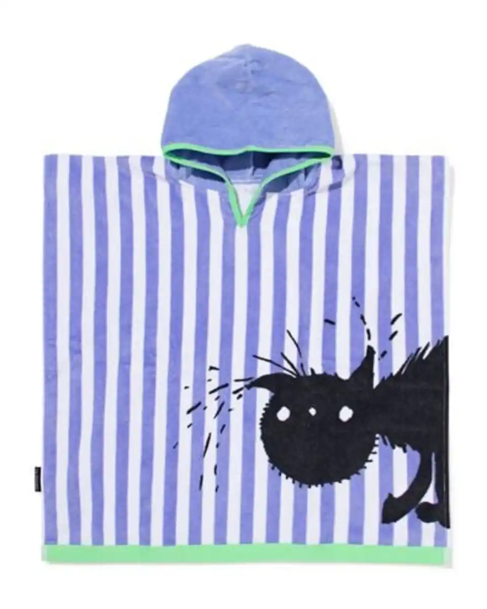 Bild 3 von Siepie Strandponcho für Kinder 60x60 cm Velours