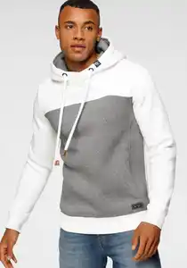 Cipo & Baxx Kapuzensweatshirt Color Blocking, Beige