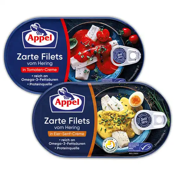 Bild 1 von Appel Heringfilets