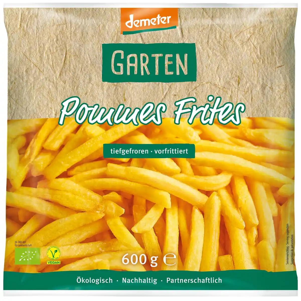 Bild 1 von DEMETER Garten-Pommes-frites, 600-g-Packg.