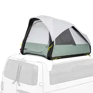 QUECHUA Dachzelt aufblasbar Fresh & Black für 2 Personen - Van