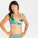 Bild 1 von OLAIAN Bikini-Oberteil Damen Bustier Agatha Tropical grün