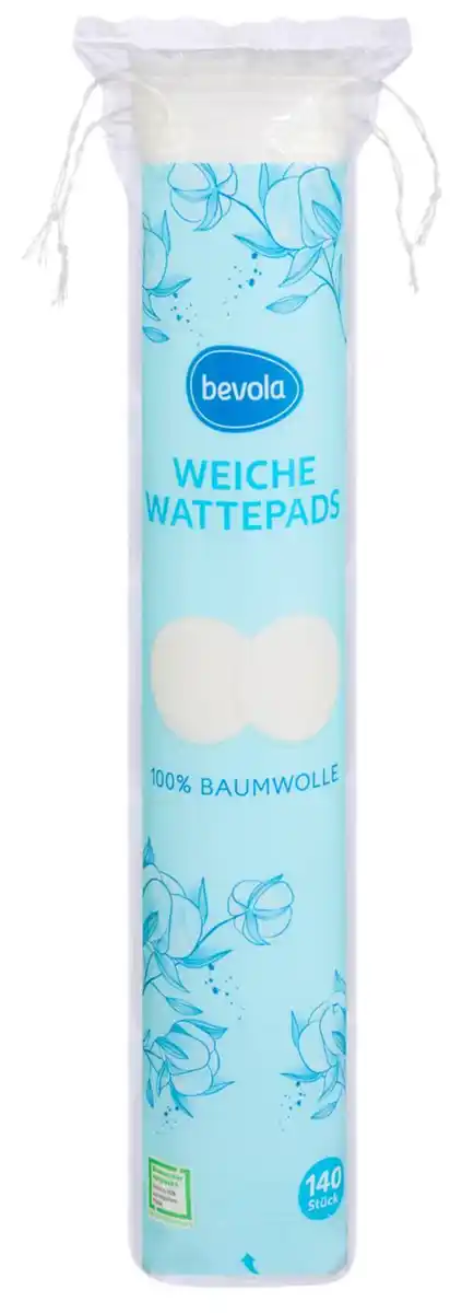 Bild 1 von BEVOLA® Duo-Wattepads, 140-St.-Packg.