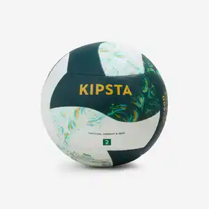 KIPSTA Beachvolleyball offizielle Größe und Gewicht - BV500 Hybrid grün/weiß