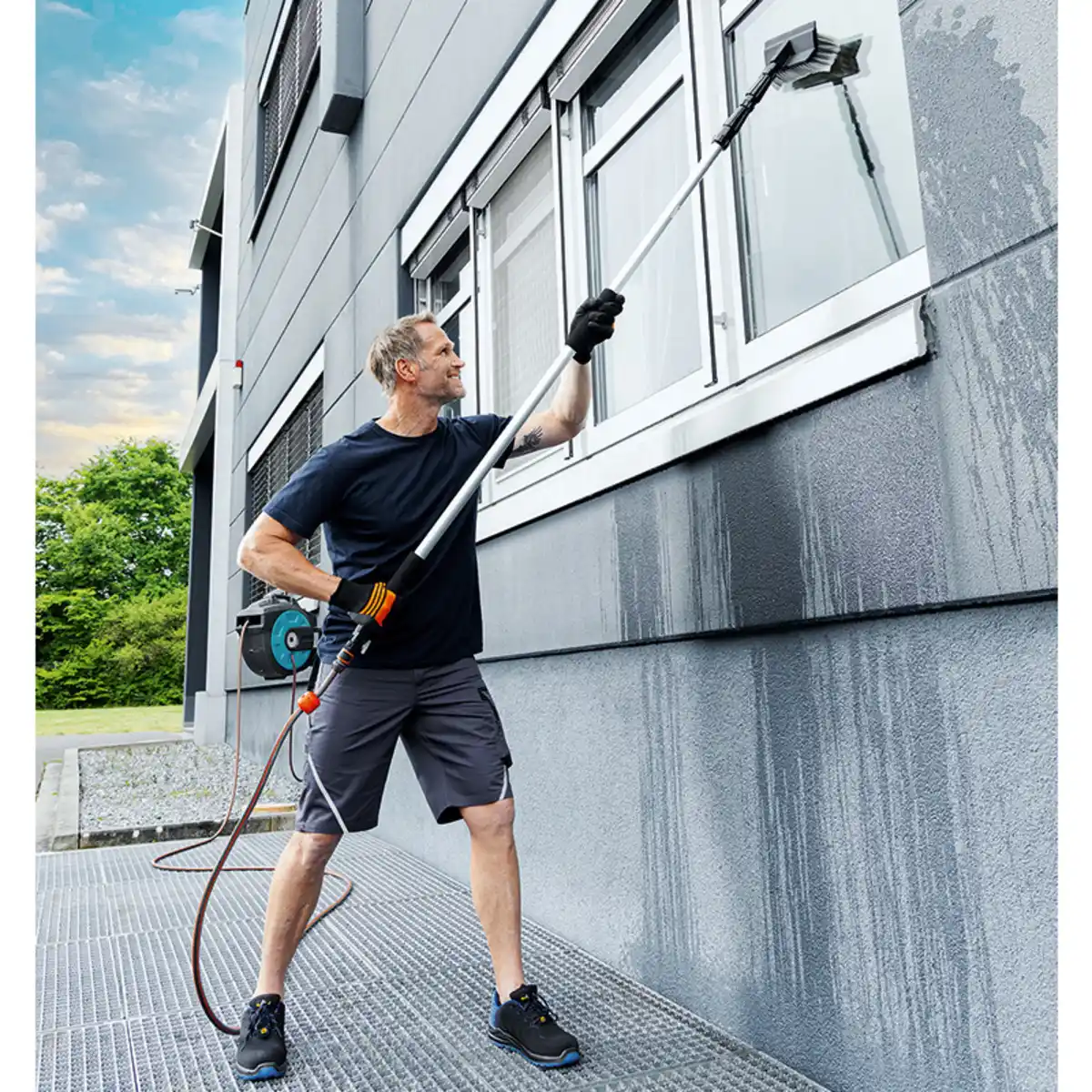 Bild 1 von Diamond Car XXXL-Teleskop-Universal-Waschbürste 5 m