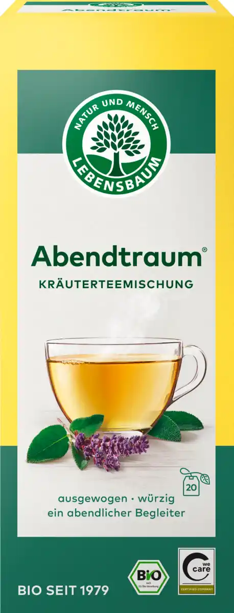 Bild 1 von LEBENSBAUM Kräutertee "Abendtraum" (20 Beutel)