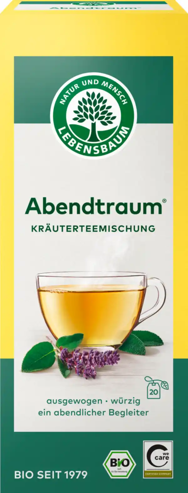 Bild 1 von LEBENSBAUM Kräutertee "Abendtraum" (20 Beutel)