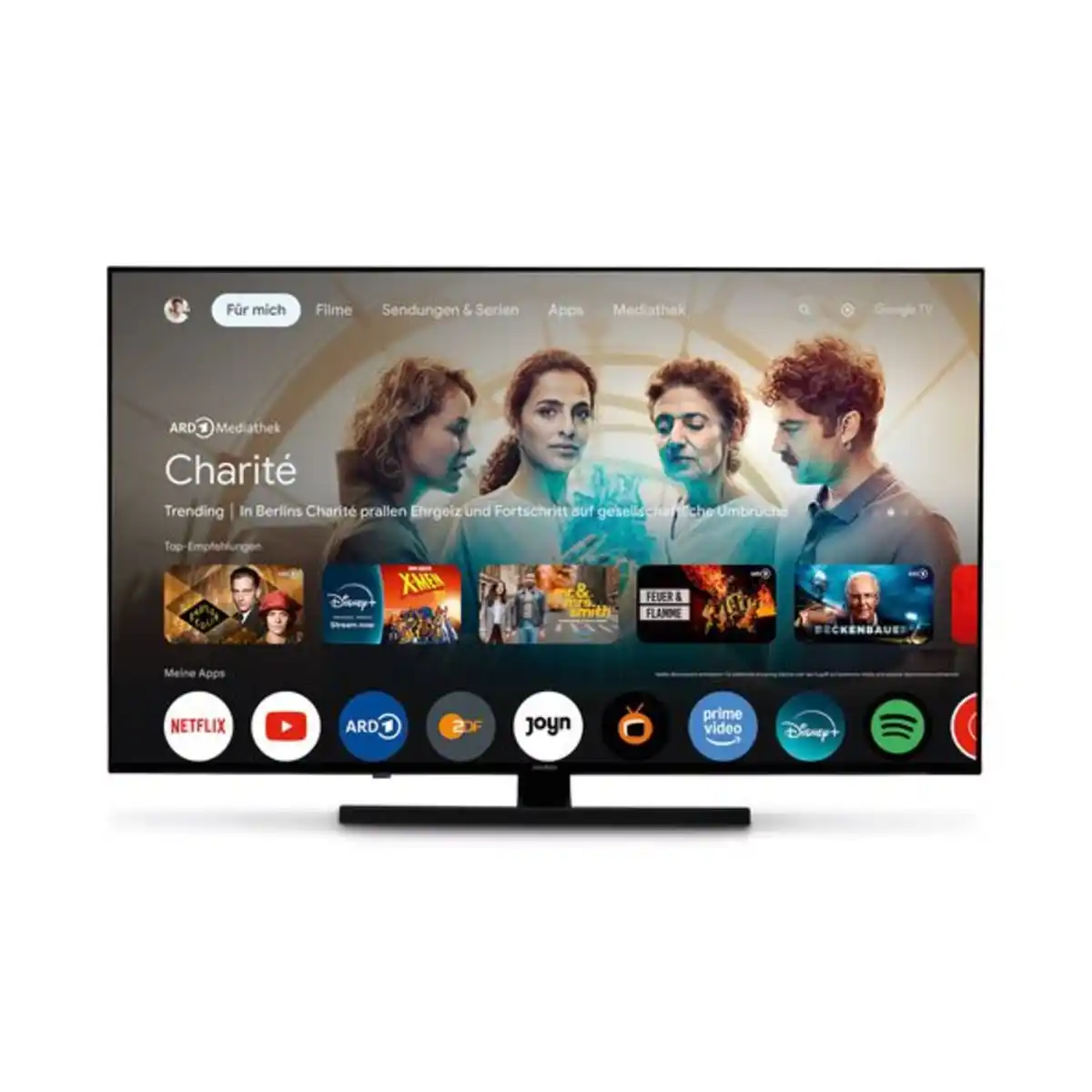 Bild 1 von Medion 65' (165,1cm) Qled Android TV – Energieeffizienzklasse D