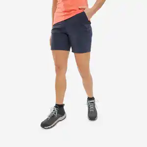 QUECHUA Wandershorts Damen Bergwandern - MH100 blau