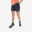 Bild 1 von QUECHUA Wandershorts Damen Bergwandern - MH100 blau