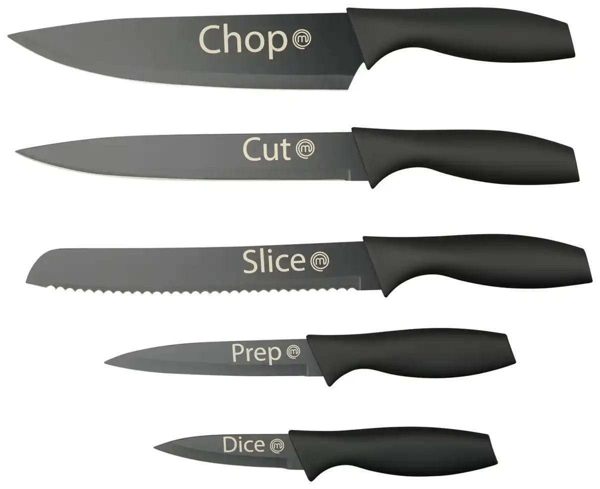 Bild 1 von MASTERCHEF Messer-Set, 5-teilig