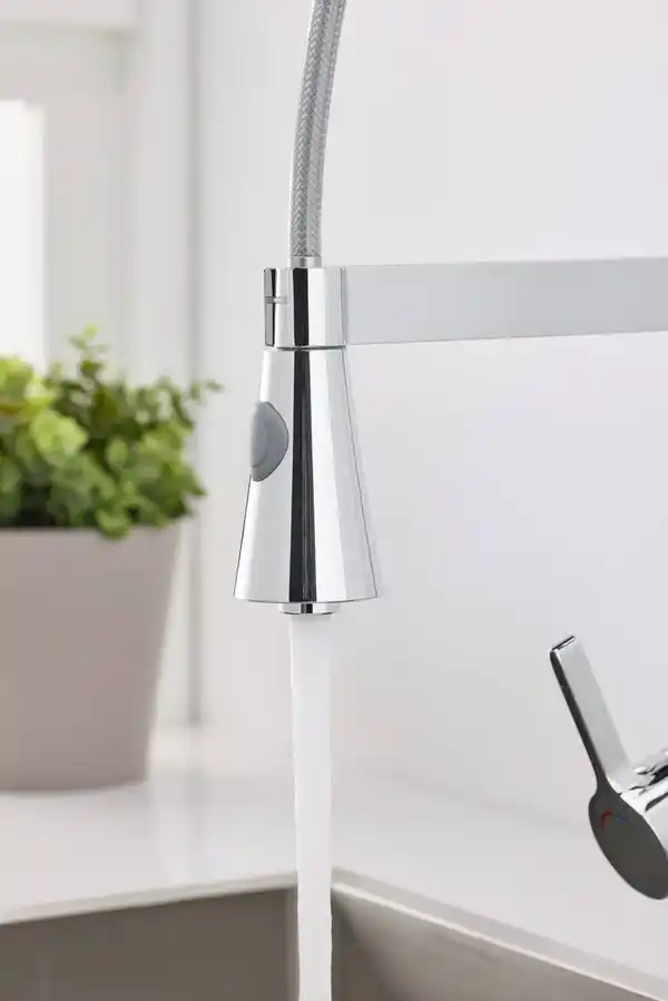 Bild 2 von LIV&BO® Einhebel-Spültischarmatur mit Edelstahl-Spiralfeder