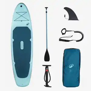 ITIWIT SUP Set Stand up Paddle aufblasbar 10'6 - 100 blau