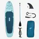 Bild 1 von ITIWIT SUP Set Stand up Paddle aufblasbar 10'6 - 100 blau