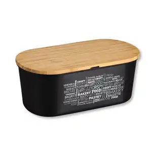 Brotbox, schwarz, FSC