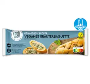 FOOD FOR FUTURE Veganes Kräuterbaguette*