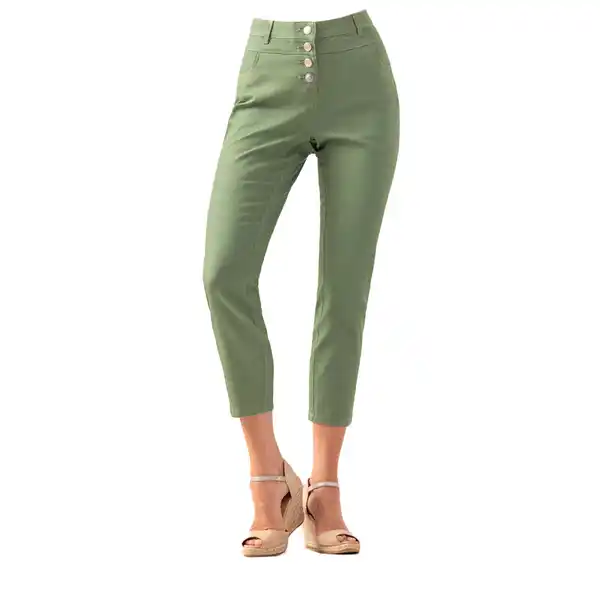 Bild 1 von High-Waist 7/8- Hose für Damen