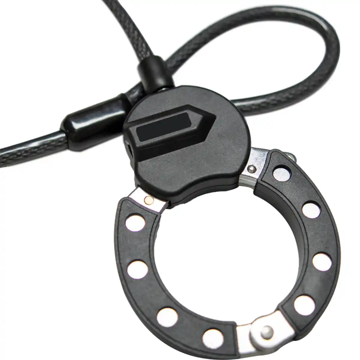 Bild 3 von Fahrradschloss, Handschellenschloss 12mm x 113 cm inkl. Aufbewahrungstasche