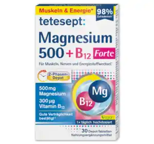 TETESEPT Magnesium 500+B12*