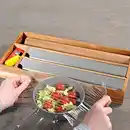 Bild 3 von Folienspender, 4 Fächer, Akazie